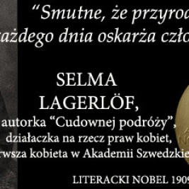 Powiększ obraz: SELMA LAGERLÖF, 1909, Literatura